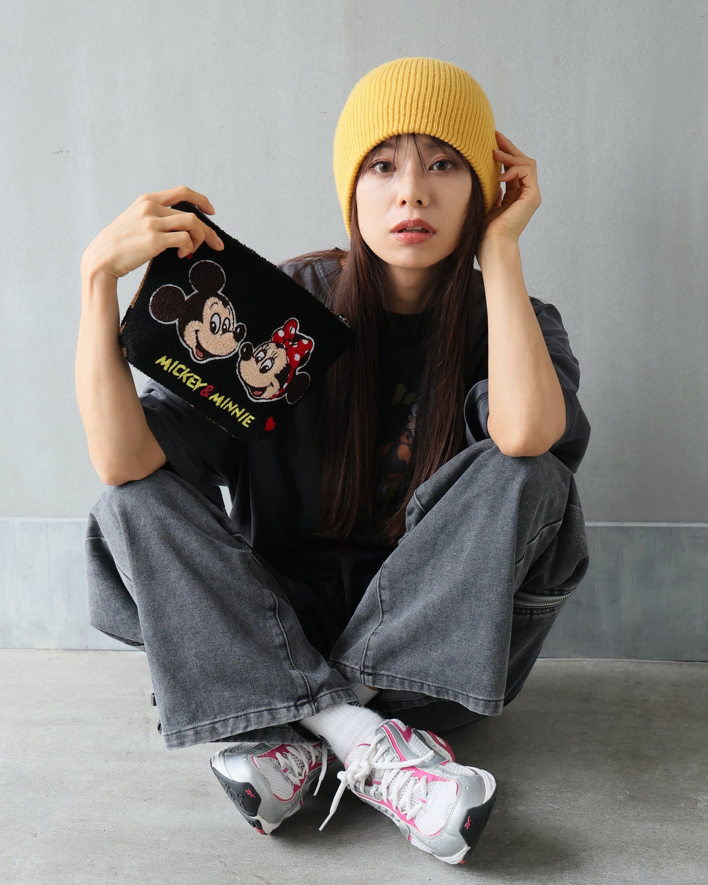 MICKEY&MINNIE さがらポーチ LBD-PCH01