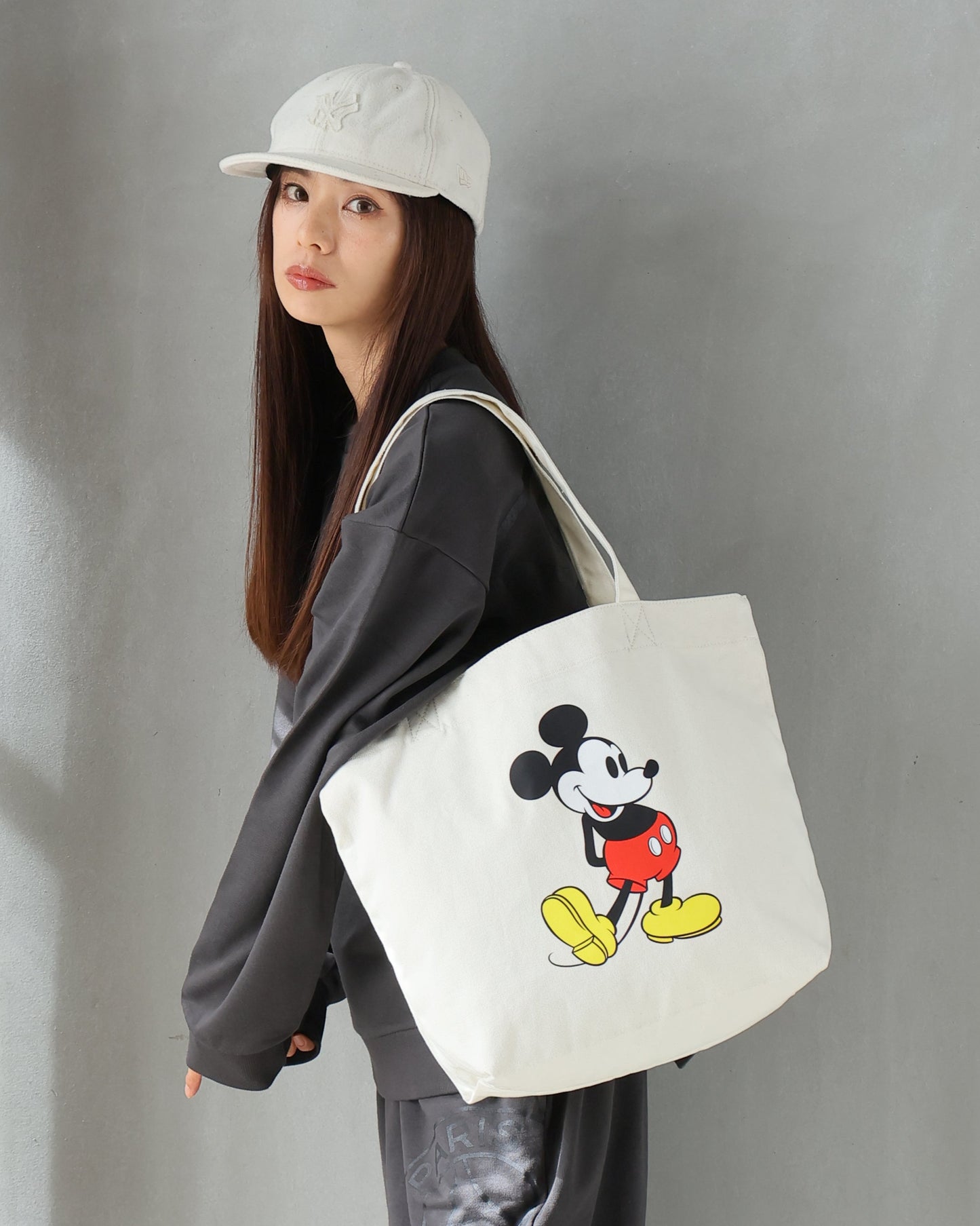 MICKEY CANVAS TOTEBAG_LBD-TTB02
