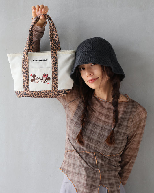 MICKEY&MINNIE MINI TOTEBAG_LBD-TTBM01
