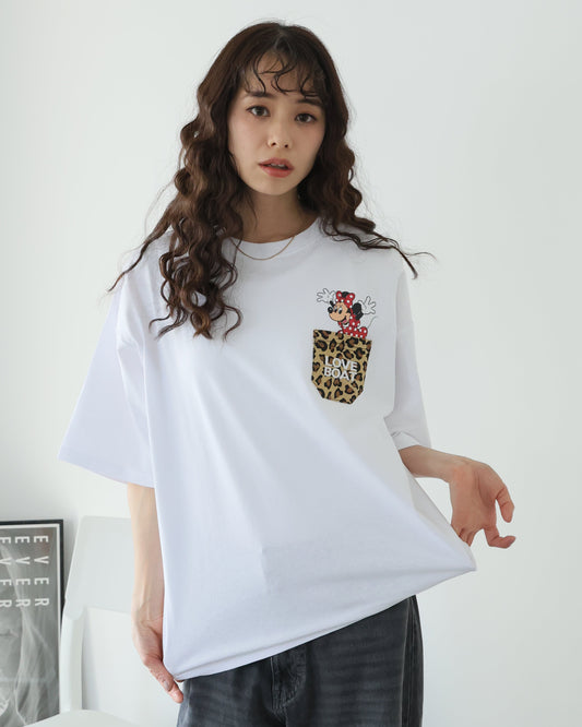 ミッキーミニーポケットTシャツ_LBD-ST01