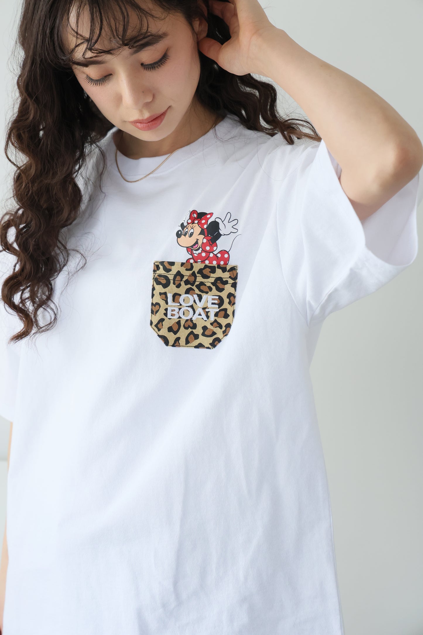 ミッキーミニーポケットTシャツ_LBD-ST01
