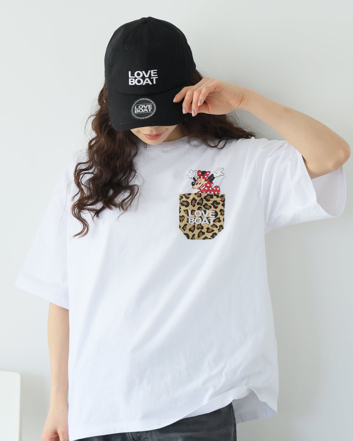ミッキーミニーポケットTシャツ_LBD-ST01