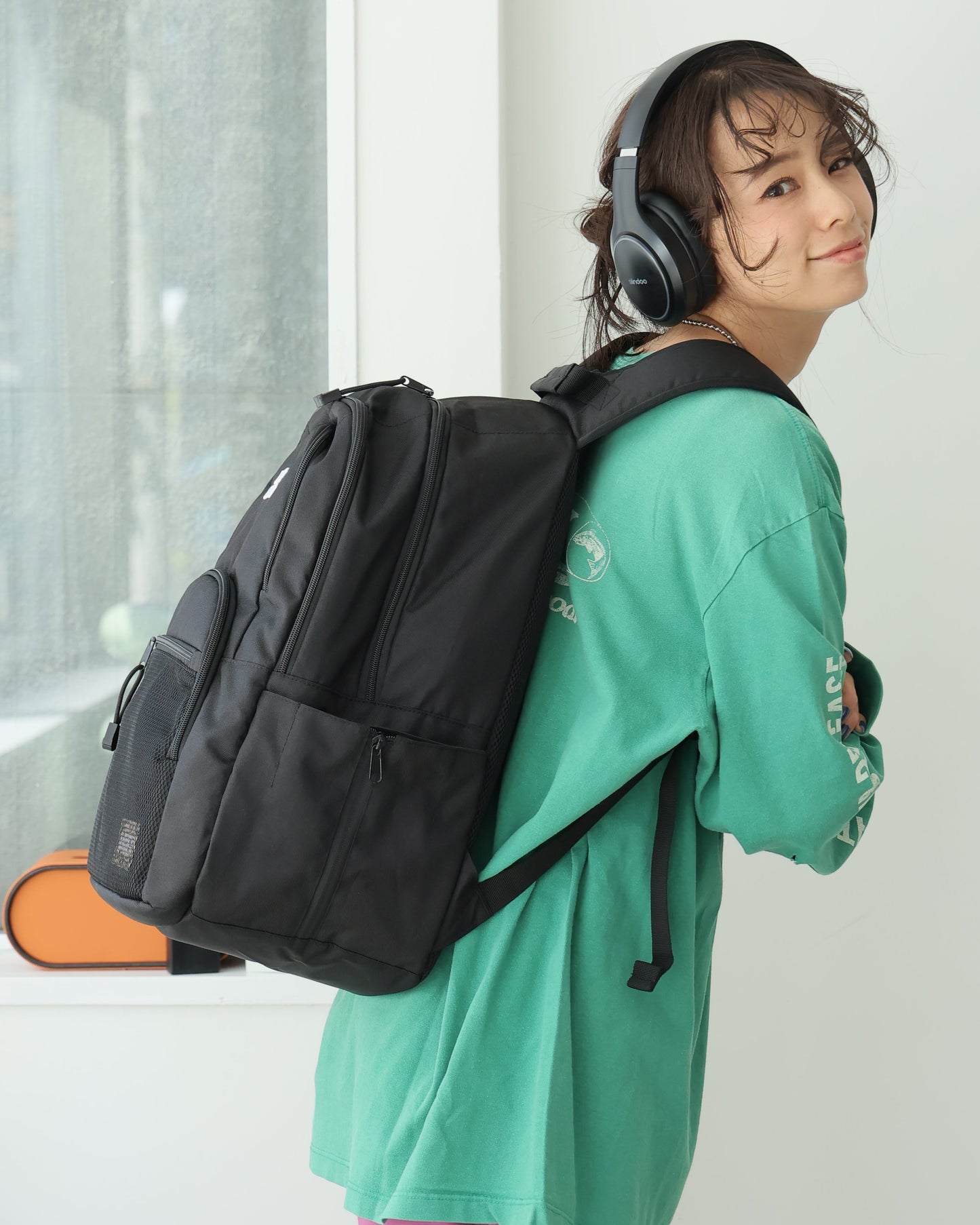 【予約商品】メッシュポケットデイパック_LB-MBBK13
