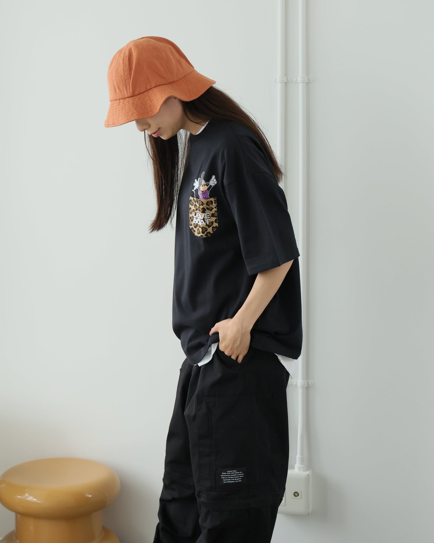 ミッキーミニーポケットTシャツ_LBD-ST01