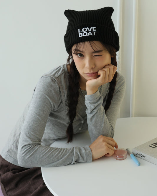猫耳ニットキャップ_LB‐KNCP04