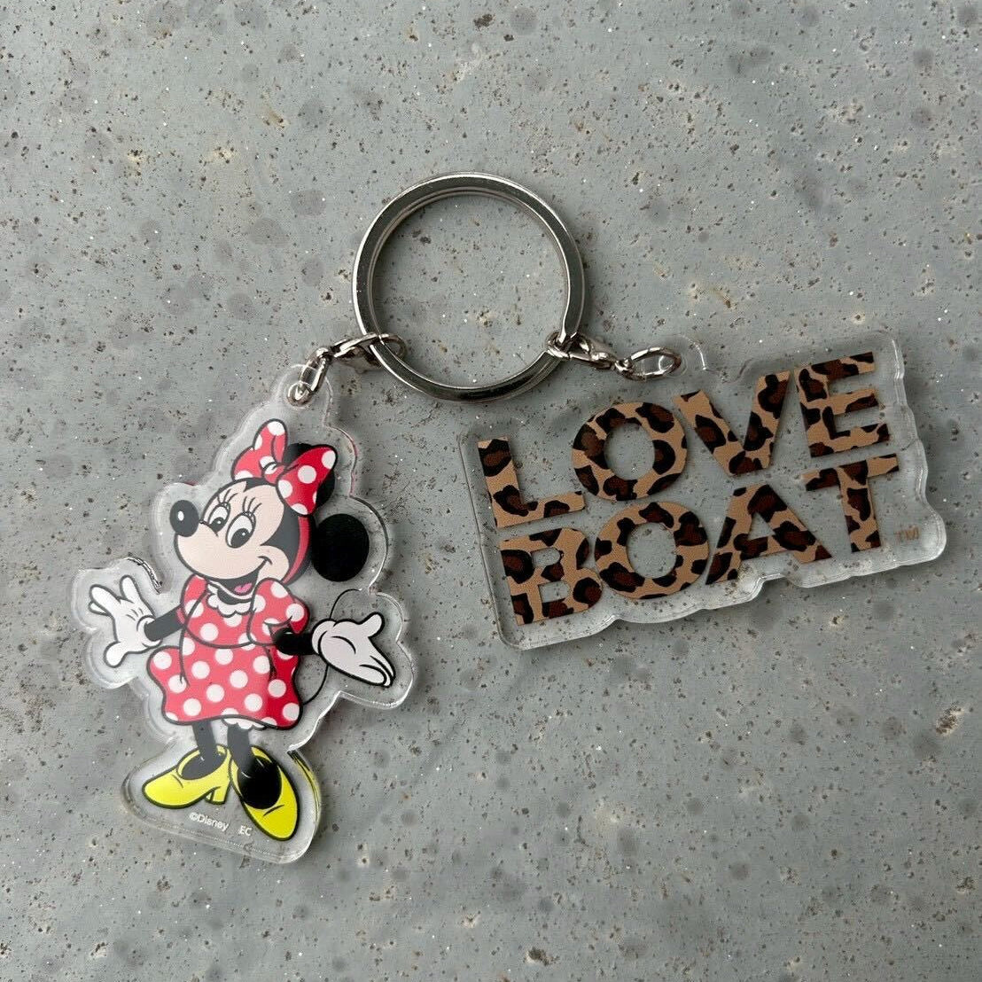 MICKEY / MINNIE ACRYLIC KEYRING_LBD-KEY01.02