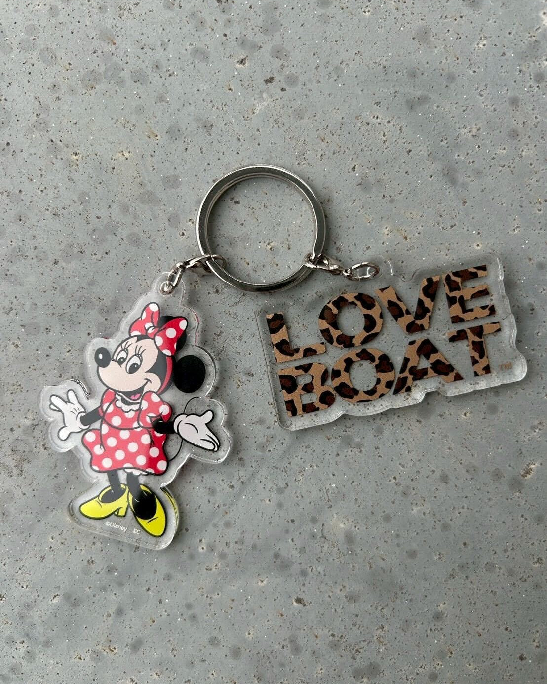 MICKEY / MINNIE ACRYLIC KEYRING_LBD-KEY01.02