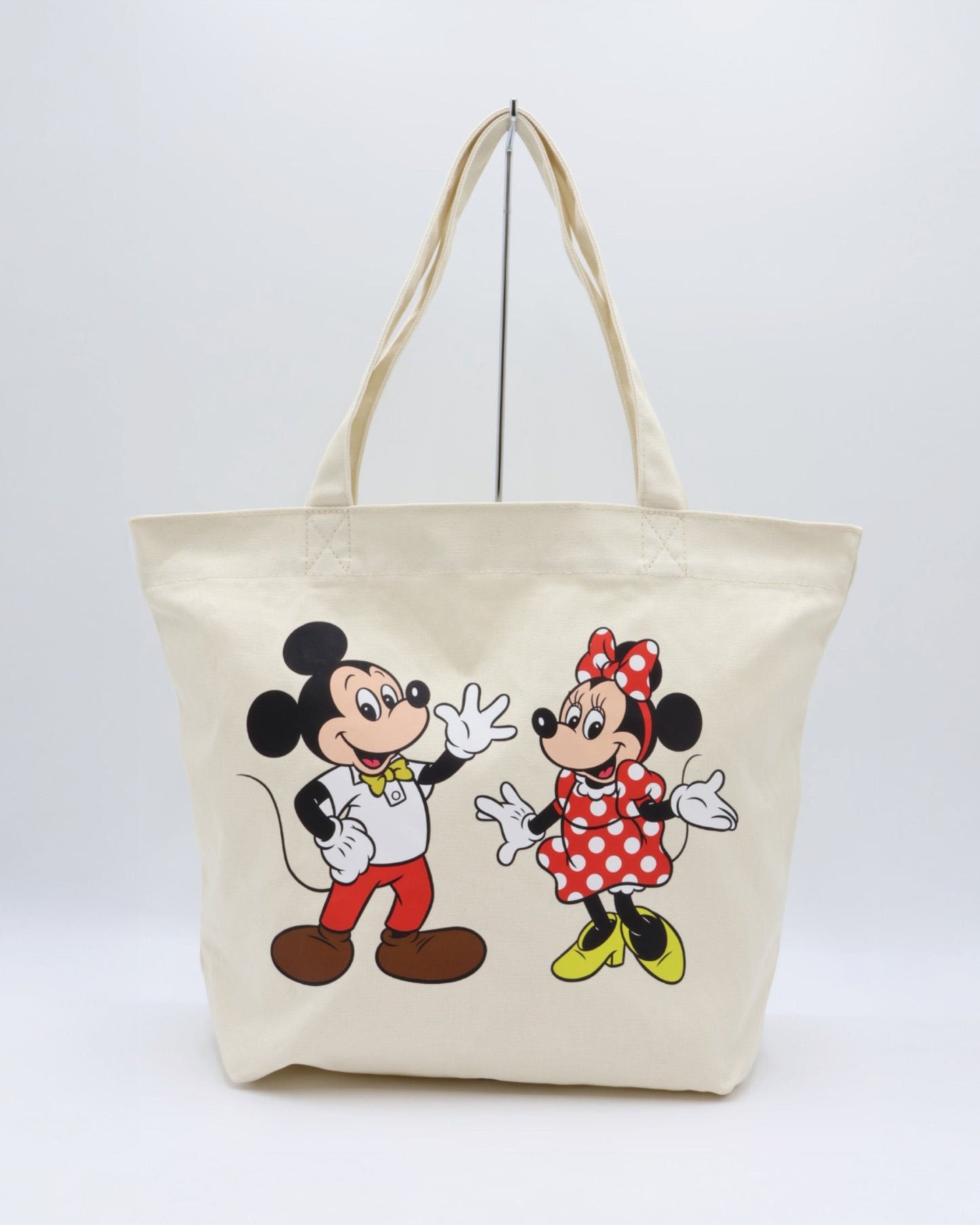 MICKEY&MINNIE CANVAS TOTEBAG_LBD-TTB03