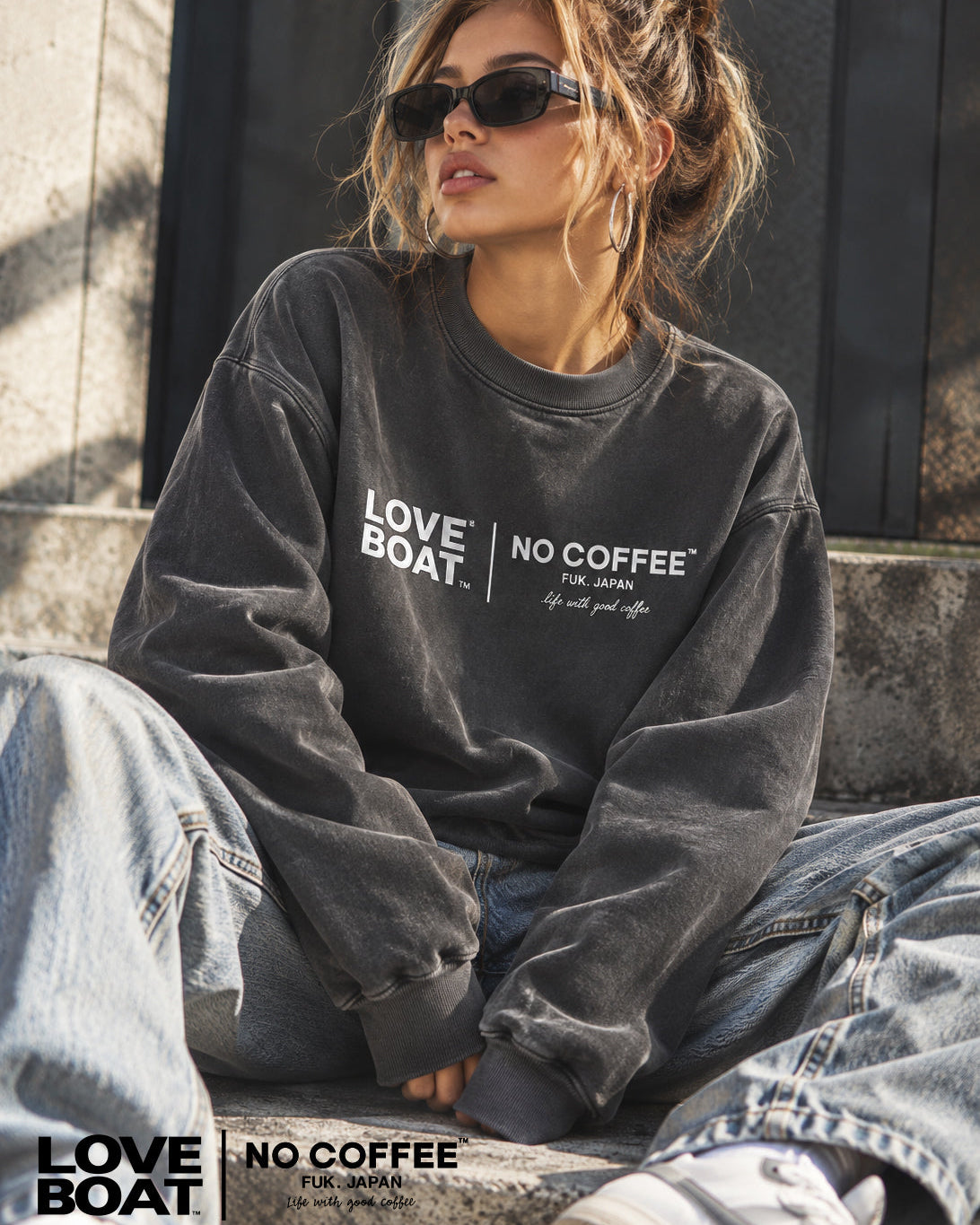 【予約商品:12月下旬お届け】NO COFFEE SWEATSHIRT_LBNC-MTR02