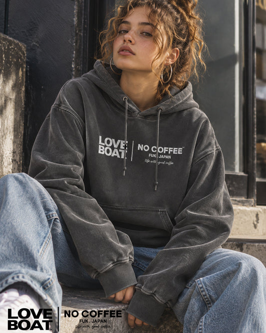 【予約商品:12月下旬お届け】NO COFFEE PIGMENT HOODIE＿LBNC-MPK02