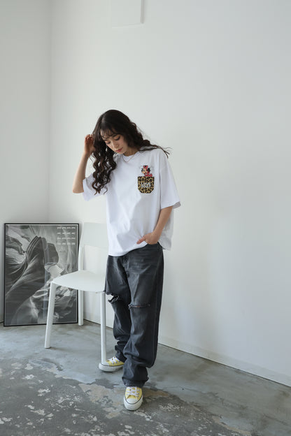ミッキーミニーポケットTシャツ_LBD-ST01
