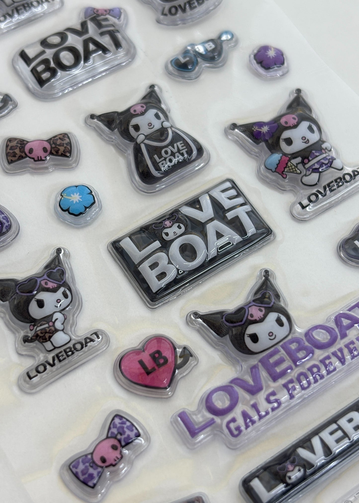 【8月上旬お届け】 KUROMI DREAMY CANDY SEAL SET＿LBKU-S01