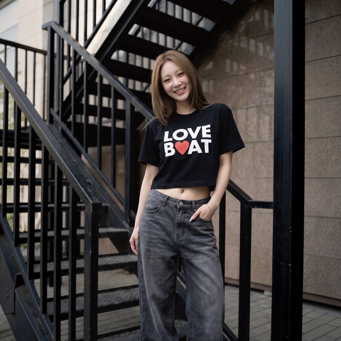 CROPPED T-SHIRT＿LB-STS34.35