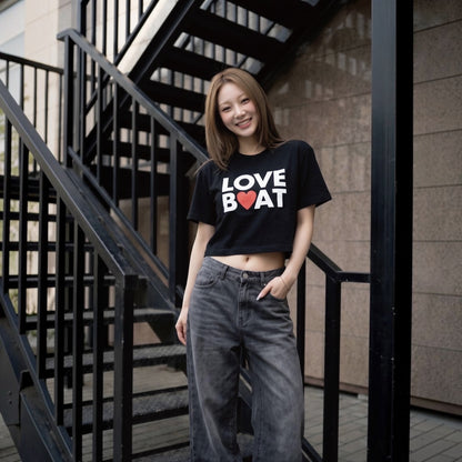 CROPPED T-SHIRT＿LB-STS34.35