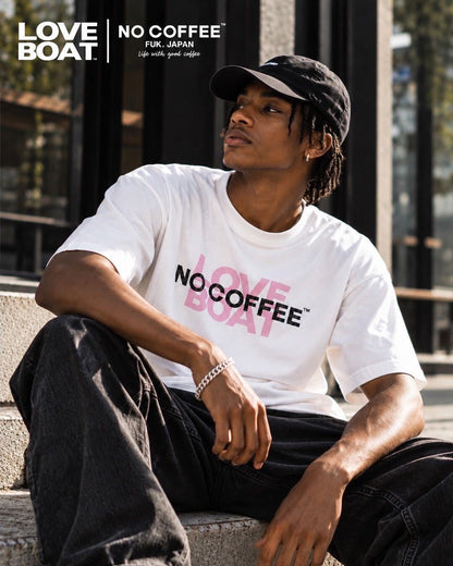 【予約商品:12月下旬お届け】NO COFFEE LOGO TEE＿LBNC-ST04