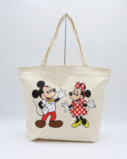 MICKEY＆MINNIE CANVAS TOTEBAG_LBD-TTB03