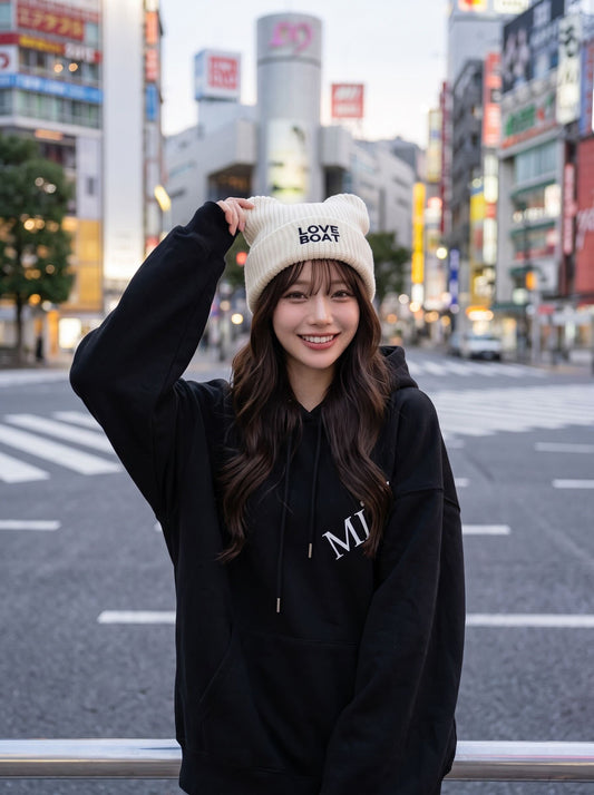 CAT EAR KNIT CAP_LB‐KNCP04