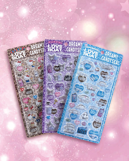 SANRIO CHARACTERS  DREAMY CANDY SEAL SET（3種セット）