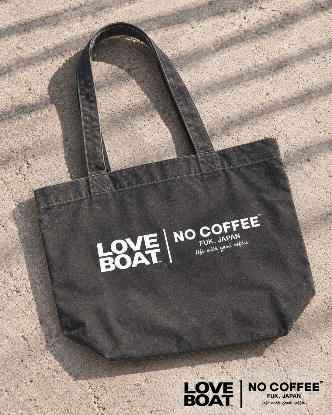 【予約商品:12月下旬お届け】NO COFFEE PIGMENT TOTE BAG＿LBNC-TTB02