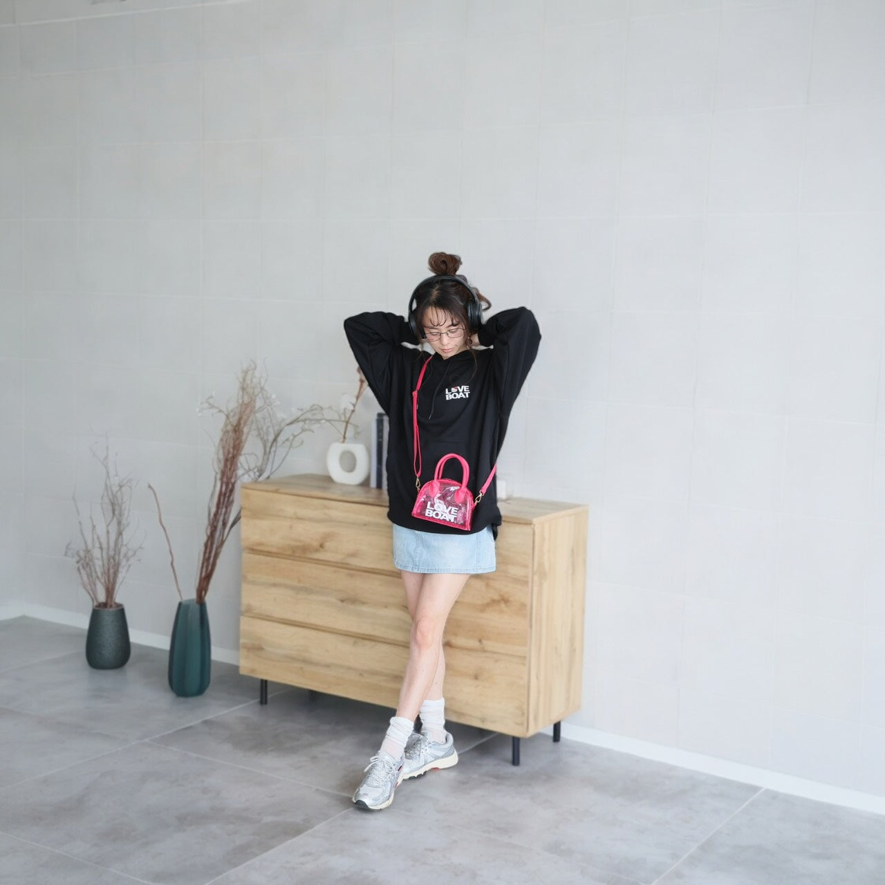 2-WAY CLEAR SHOULDER BAG＿LB-CSD01