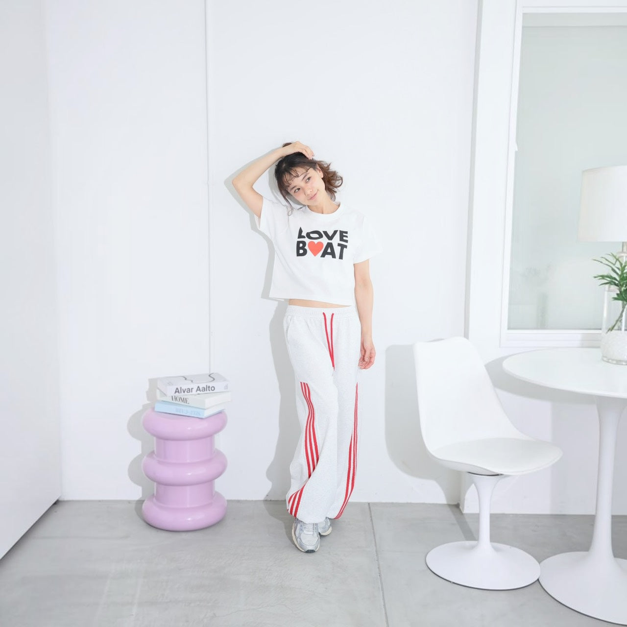 CROPPED T-SHIRT＿LB-STS34.35