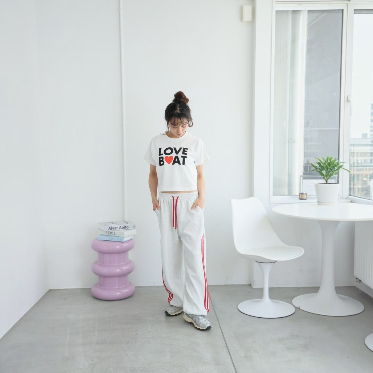 CROPPED T-SHIRT＿LB-STS34.35