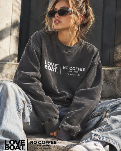 【予約商品:12月下旬お届け】NO COFFEE SWEATSHIRT＿LBNC-MTR02